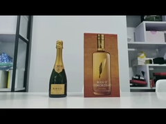 Caixa de vinho triangular