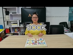 Crianças Livro de Inglês 9pcs Pequeno Livro de Papel Cognitivo Personalizado Impresso