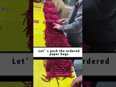 sacos de empacotamento de papel