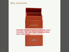 Caixas de embalagem de papel para cuidados com a pele de luxo
