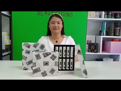 Papel rígido Caixa de embalagem cosmética de luxo Batom Gloss de lábios Set de embalagem