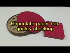 Caixas de embalagem de chocolate branco de luxo personalizadas com tampa e parte inferior de impressão em relevo