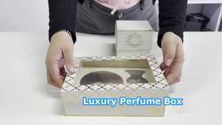 Caixa de perfume de luxo caixa de presente magnética personalizada