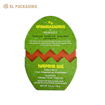 comprar Caixa de cartão rígida em forma de ovo de luxo personalizada laminada para embalagem de chocolate cosmético desenho deslizante online manufacture
