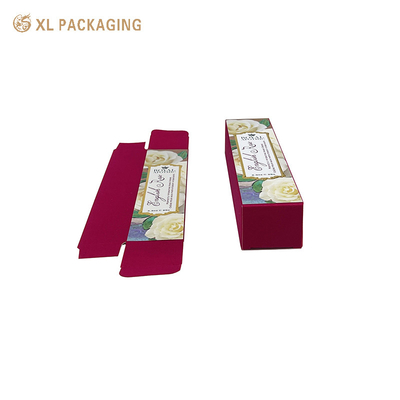 comprar Embalagem XL Caixa de cartão dobrável impressa Caixa de cartão dobrável de papel de luxo Batom Cosmético Sero Botão Embalagem Eco-friendly Fabricação em linha