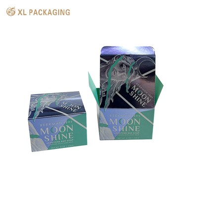 comprar Caixa de Presente Personalizada de Luxo Frasco de Vidro para Cuidados com a Pele de Luxo Caixa de Embalagem de Cartão Dourado Estrutura Dobrável Interior de Cetim Ideal para Presentes de Marca, Varejo de Beleza de Alta Qualidade online manufacture