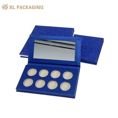 comprar Caixa de Paleta de Sombras Magnética Vazia Personalizada com Placa Rígida de 2 mm, 8 Compartimentos e Espelho Embutido Fabricação em linha