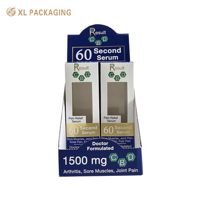 comprar Caixa de exibição PDQ corrugada com logotipo impresso personalizado para prateleiras de varejo de supermercados Fabricação em linha