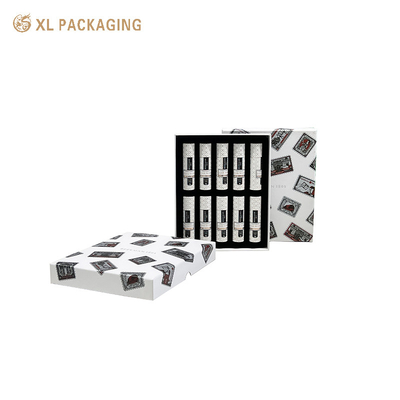 comprar Caixa Personalizada Atacado Embalagem Papel Rígido Luxo Cosméticos Embalagem Caixa Batom Conjunto Brilho Labial Embalagem Pedido em Massa Caixas de Cosméticos Personalizadas online manufacture