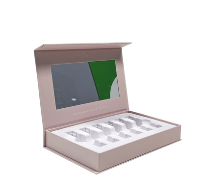 comprar Embalagem XL Caixas de embalagem cosmética impressa personalizada Caixas de embalagem cosmética personalizada SkinCare Set Box com fecho magnético Caixa de suporte de bandeja de cartão de papel Fabricação em linha