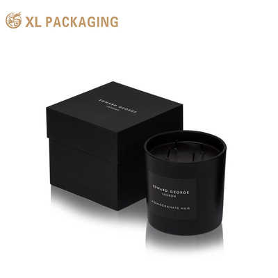 comprar Caixa de embalagem de velas Kraft personalizada com tampa e base, Caixas de velas de presente rígidas com bandeja de papel online manufacture