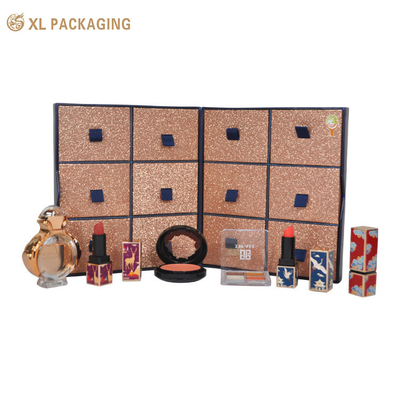 comprar Embalagem personalizada Caixa de bolinhos de luxo Natal Advento Crianças Caixa de presente Embalagem de chocolate cosmético online manufacture