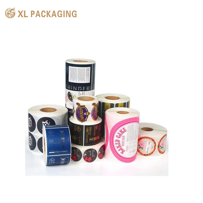 comprar XL embalagem etiqueta de adesivos de papel personalizados 5000pcs rolo desenhos personalizados adesivos de casamento redondo decoração floral para scrapbooking Fabricação em linha