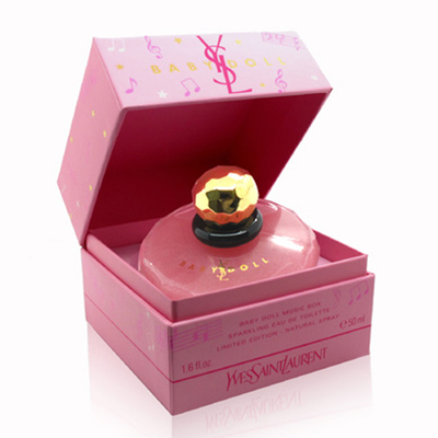 comprar Logotipo personalizado Estampagem Folha Logotipo embraiaçado Link Clamshell Forma de papel vela Perfume Embalagem Caixa de presente Para 100ml 50ml 30ml online manufacture