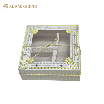 comprar Caixas de embalagem de janela de papel de plástico brilhante Caixa de papel dobrável para presentes de creme de mão online manufacture