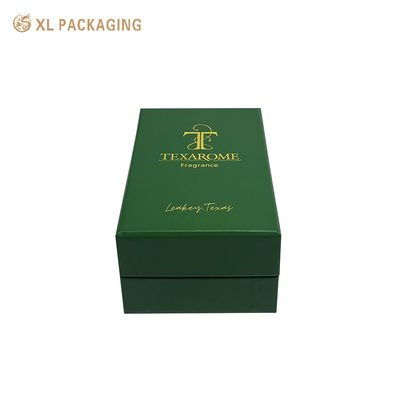 comprar Caixa rígida de perfumes de luxo com logotipo personalizado estampado a quente papel de arte reciclável e forro de flocos à prova de choque Fabricação em linha