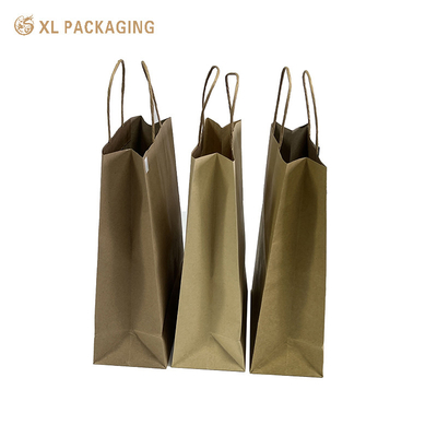 comprar Cliente fornece bolsas de papel Kraft com alças, eco-friendly impressão personalizada online manufacture