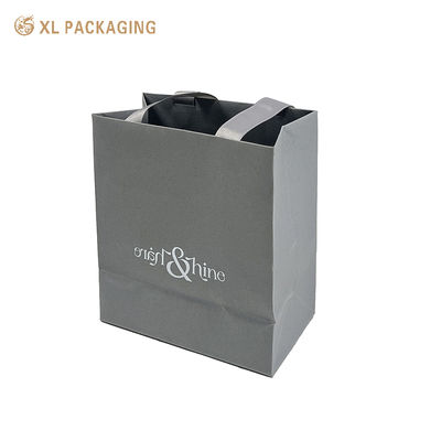 comprar Luxury Custom Christmas Gift Eco Friendly Reusable Shopping Bag com alças de fita reforçada em cores personalizadas Pantone Fabricação em linha