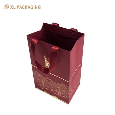 comprar Embalagem XL Moda Luxo Papel Especial Bolsas Bolsas Vermelhas Joias Colar Pulseira Brinco Embalagem Caixa Sacolas de Presente Fabricação em linha