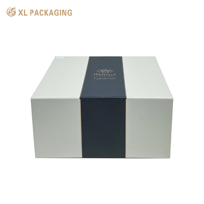 Características ecológicas Impressão personalizada Magnético caixa de forma de livro magnético de luxo embalagem papel dobrável caixa de presente para negócios