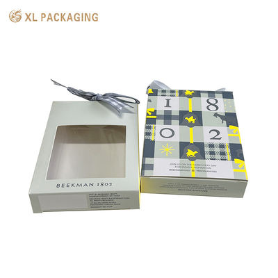 Caixa de cartão de lábios impresso PVC Janela transparente Bolsa de papel de embalagem de batom personalizado