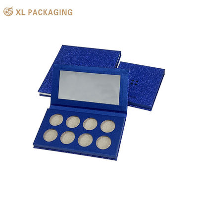 Embalagem XL Caixas de luxo personalizadas Maquiagem Caixa de embalagem impressa personalizada Paleta de pigmento em pó de sombra de olho