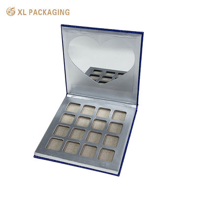 Paleta de Sombra de Papel Glitter Vazio Personalizado com Espelho