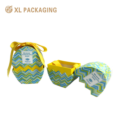 Embalagem XL Embalagem de caixa de presente personalizada Embalagem de fábrica Forma de ovo Caixa de presente de doces de Páscoa Caixa de embalagem de presente de chocolate de papel Kraft corrugado