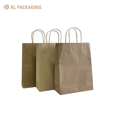 Bolsas de papel impresso Bolsas de papel reciclado Bolsas de papel Kraft Papel de alta qualidade Cosméticos de roupa Caixa de papel com logotipo