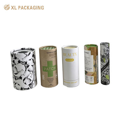 Caixa de tubos de papel redondo de luxo impressa sob medida com construção de papelão rígido para coleção de vários tamanhos