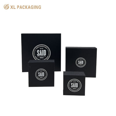 Caixa de Chocolate Magnética com Fecho e Logotipo Personalizado, Papel com Textura de Linho e Divisória Die-Cut com Múltiplos Encaixes para Embalagem Premium de Charutos