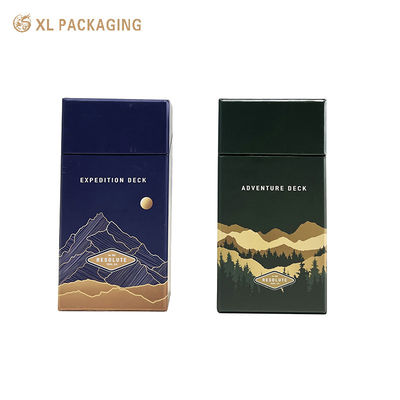 Caixa de embalagem de perfumes personalizada com design de aba diagonal e impressão a cores Pantone UV Spot Finish