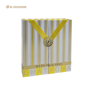 Caixa de presente cosmética de luxo de duas portas com fecho magnético e logotipo de papel personalizado para marca premium