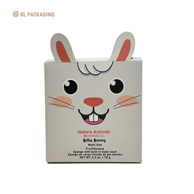 Caixa de doces em forma de animal dobrável ecológica personalizável para lembrancinhas e embalagens de presente